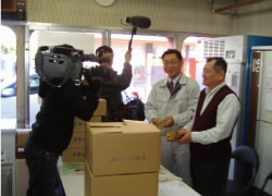 テレビ東京「ガイアの夜明け」撮影風景